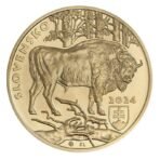 Slovakija 2024 5 euro kolekcinė moneta - Stumbras