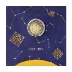 Latvija 2024 2 euro proginė moneta kortelėje - Puzuris (BU)