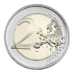 Monakas 2023 2 euro nacionalinė moneta