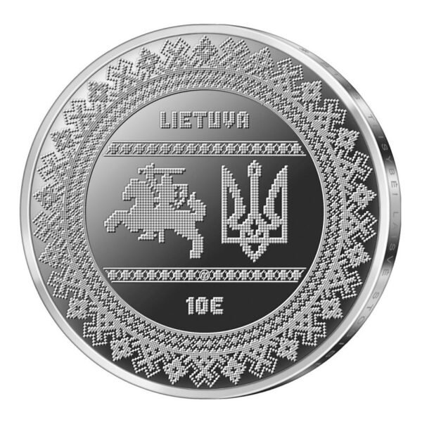 Lietuva 2022 10 euro sidabrinė spalvota moneta dėžutėje - Ukrainos kovai už laisvę (PROOF) Lietuva 2022 10 euro sidabrinė spalvota moneta dėžutėje - Ukrainos kovai už laisvę (PROOF)