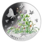 Vokietija 2022-2024 5 euro spalvotos kolekcinės monetos albume - Nuostabus vabzdžių pasaulis (BU)