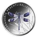 Vokietija 2022-2024 5 euro spalvotos kolekcinės monetos albume - Nuostabus vabzdžių pasaulis (BU)