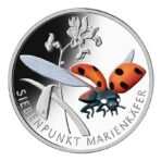Vokietija 2022-2024 5 euro spalvotos kolekcinės monetos albume - Nuostabus vabzdžių pasaulis (BU)