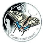 Vokietija 2022-2024 5 euro spalvotos kolekcinės monetos albume - Nuostabus vabzdžių pasaulis (BU)