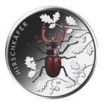 Vokietija 2022-2024 5 euro spalvotos kolekcinės monetos albume - Nuostabus vabzdžių pasaulis (BU)