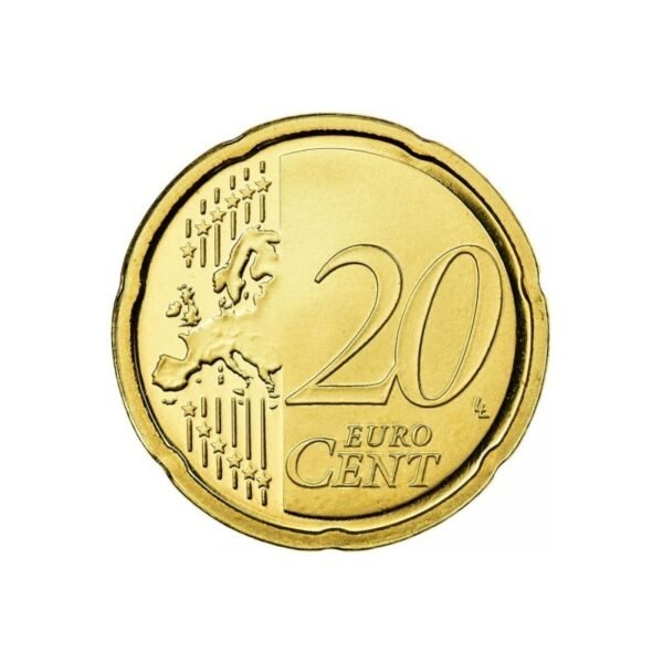 San Marinas 2023 20 eurocent nacionalinė moneta San Marinas 2023 20 eurocent nacionalinė moneta
