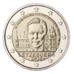 Liuksemburgas 2025 2 euro proginė moneta - Didžiojo kunigaikščio Henri įžengimo į sostą 25-metis