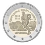 Slovakija 2025 2 euro proginė moneta - Ledo ritulys
