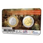 Nyderlandai 2022 2 euro nacionalinė moneta kortelėje su medaliu tapytojui Jan Steen