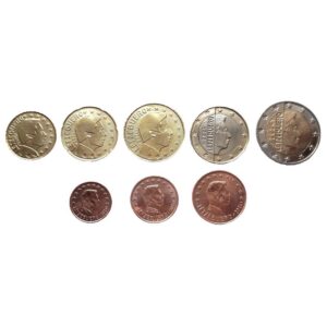 Liuksemburgas 2024 euro monetų rinkinys (UNC)