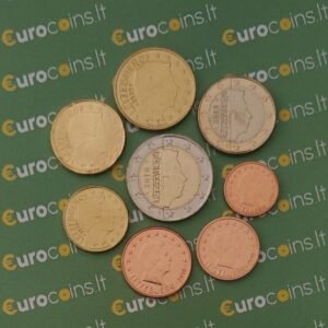 Luxembourg 2010 UNC euro coins set