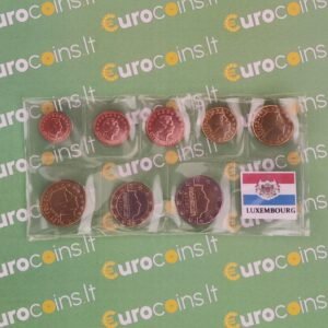 Luxembourg 2023 UNC euro coins set
