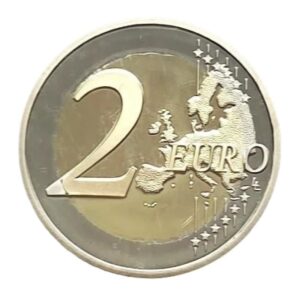 Slovėnija 2008 2 euro proginė moneta kapsulėje - Primož Trubar gimimo 500-metis (PROOF)
