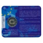 Slovakija 2015 2 euro proginė moneta kortelėje - Vėliava (BU)