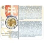 Slovakija 2018 2 euro proginė moneta kortelėje - Slovakijos respublikos įkūrimo 25-metis (BU)