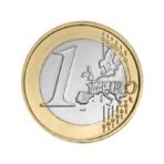 Monakas 2023 1 euro nacionalinė moneta