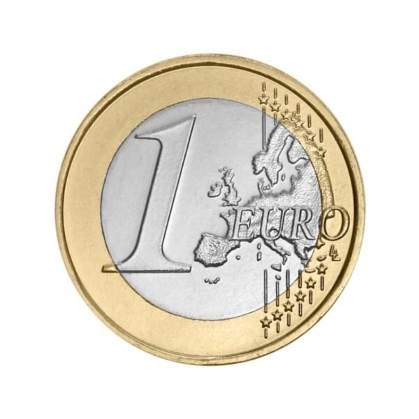 Monakas 2007 1 euro nacionalinė moneta
