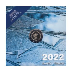 Suomija 2022 2 euro proginė moneta dėžutėje - Klimato kaita (PROOF)