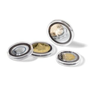 Leuchtturm ULTRA INTERCEPT kapsulės 2 euro monetoms (10 vnt.)