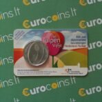 Nyderlandai 2012 5 euro kolekcinė moneta kortelėje - Diplomatiniai santykiai Nyderlandai - Turkija (BU)