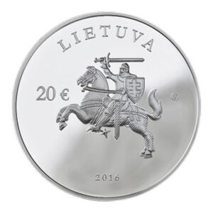 Lithuania 2016 20 euro silver coin Independence