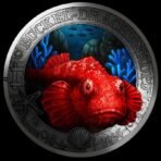 Austrija 2025 3 euro Devil Scorpionfish-800pxa