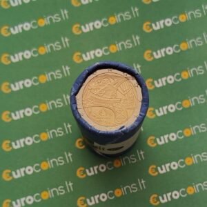 Prancūzija 2024 2 euro kolekcinis ritinėlis - Olimpinės ir parolimpinės žaidynės Paryžiuje 2024-Eifelio bokštas