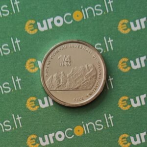 Italija 2025 0,25 euro kolekcinė moneta - Žiemos olimpinės žaidynės 2026 - Kortina