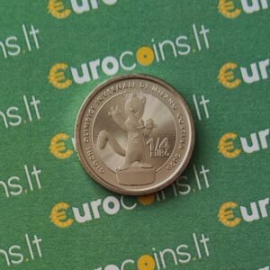 Italija 2025 0,25 euro kolekcinė moneta - Žiemos olimpinės žaidynės 2026 - Talismanas