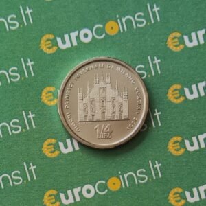Italija 2025 0,25 euro kolekcinė moneta - Žiemos olimpinės žaidynės 2026 - Milanas