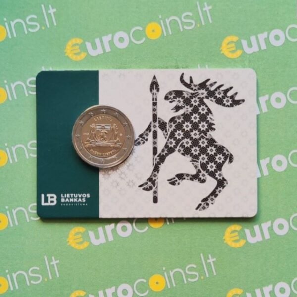 Lietuva 2euro 2025 Minor kortelė
