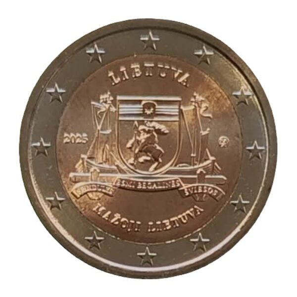 Lietuva 2 euro 2025 Minor
