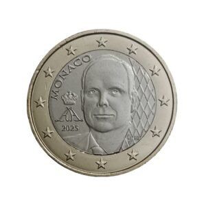 Monaco 2025 1 euro coin national