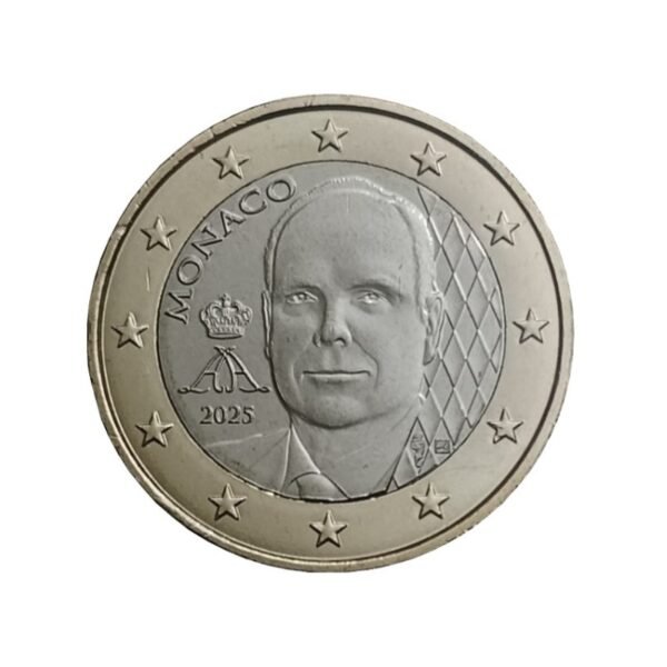 Monaco 2025 1 euro coin national