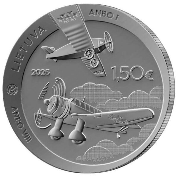 2025ANBO_1,5-b Lietuva 2025 1,5 euro ANBO