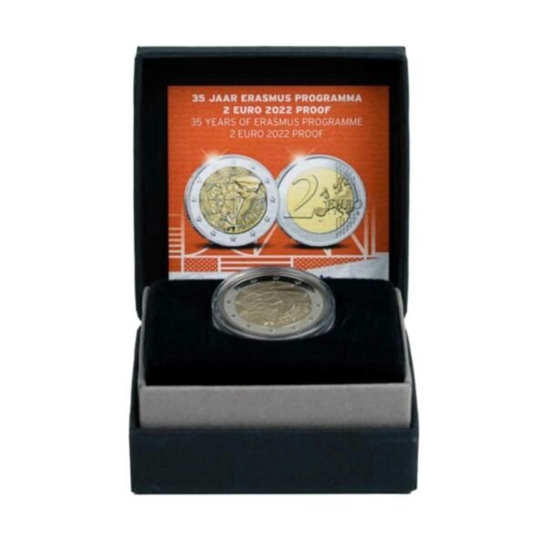 Netherlands2euros2022Erasmus_proof_in box-800px Netherlands 2euro 2022 Erasmus proof in box