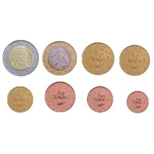 Bulgarija 2026 UNC monetų rinkinys