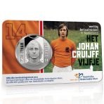 Netherlands 2017 5euro coin in coincard Johan Cruijf