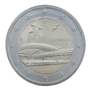 Germany 2026 2euro Bremen A mint