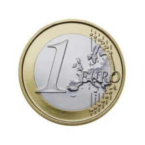 1 euro value coin 1 euro value coin