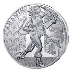 France 2024 10 euro silver Three Musketeers Aramis