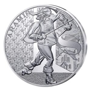 France 2024 10 euro silver Three Musketeers Aramis
