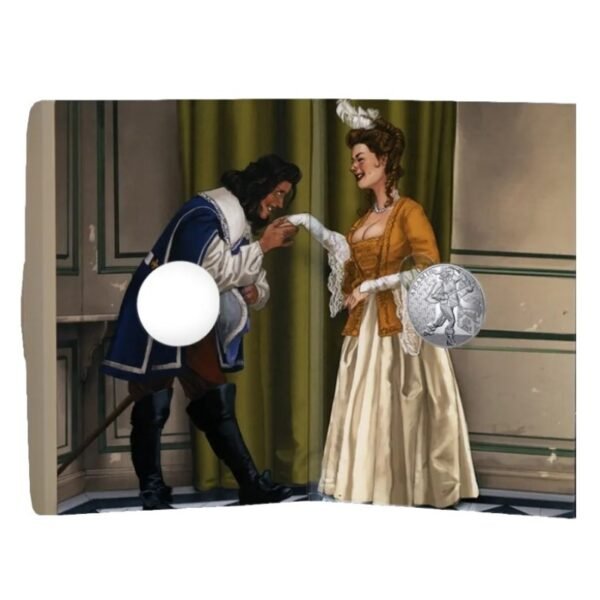 France 2024 10 euro silver Three Musketeers Aramis in folder