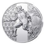 France 2024 10 euro silver Three Musketeers Athos