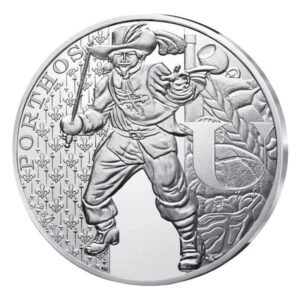 France 2024 10 euro silver-Three Musketeers Porthos