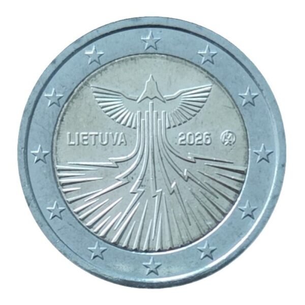 Lietuva 2 euro 2026 Energy independence