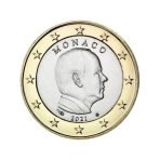 Monaco 1 Euro 2021 national coin