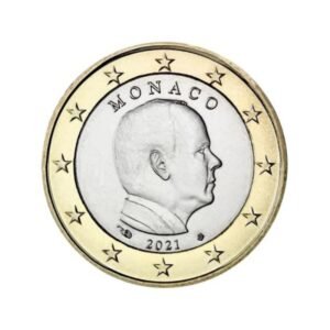 Monaco 1 Euro 2021 national coin