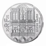 France 2025 10 euro silver coin NotreDame de Paris