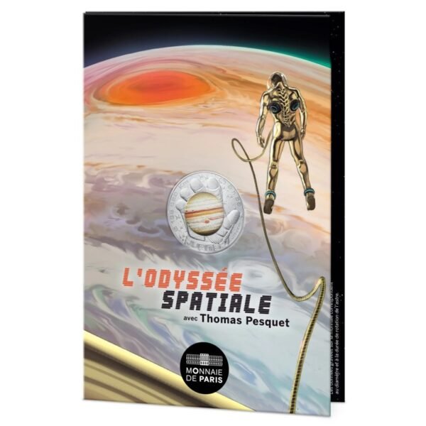 France 2025 10 euro silver Odyssey-Jupiter folder